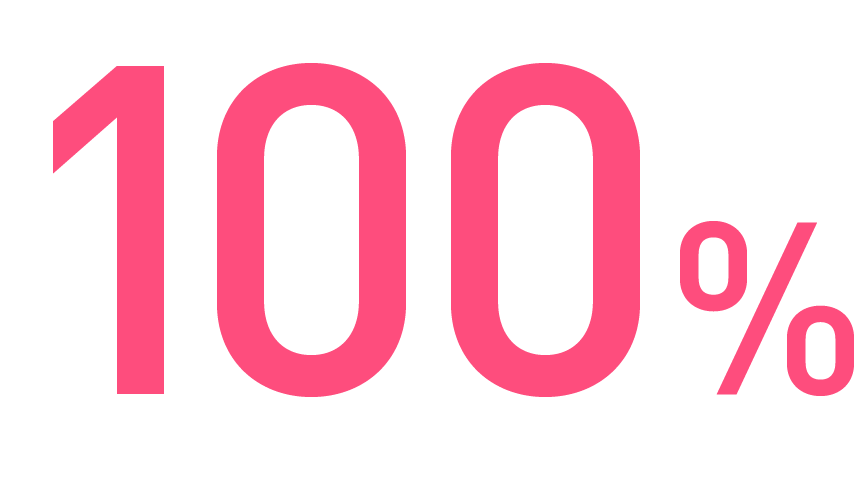 100%
